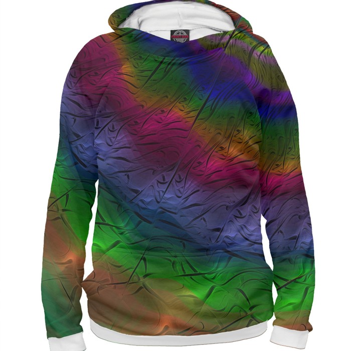 Худи для девочки "Радуга" , рост 116 см CLR-441666