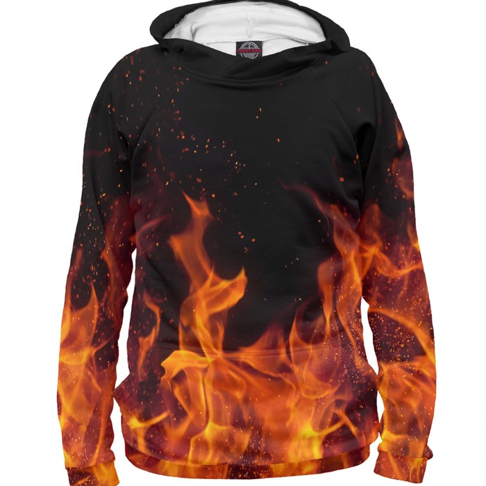 Худи для девочки "Огонь" , рост 122 см STI-408100