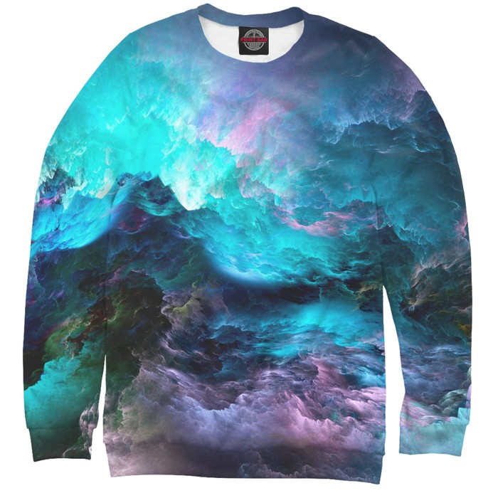 Свитшот для девочки "Облака" , рост 158 см PEY-620793