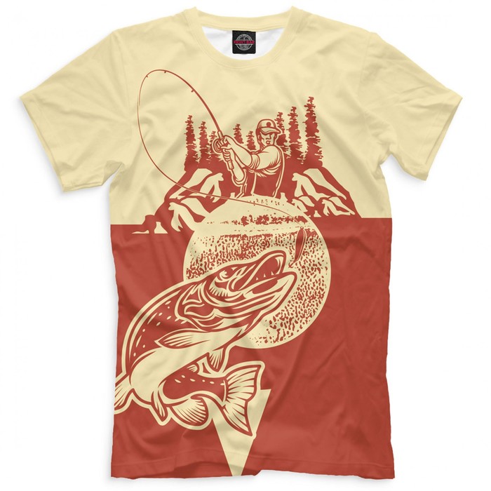 Футболка для мальчика "Рыбалка" , рост 158 см FSH-107689