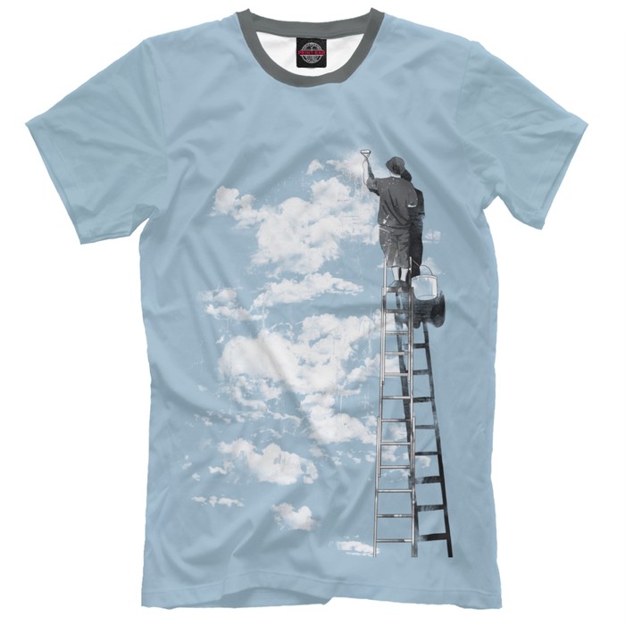 Футболка для мальчика "Художник-Маляр" , рост 140 см ARC-503682