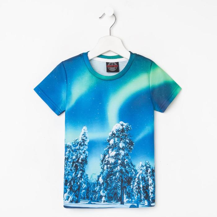 Футболка для мальчика "Сияние" , рост 134 см PEY-166205