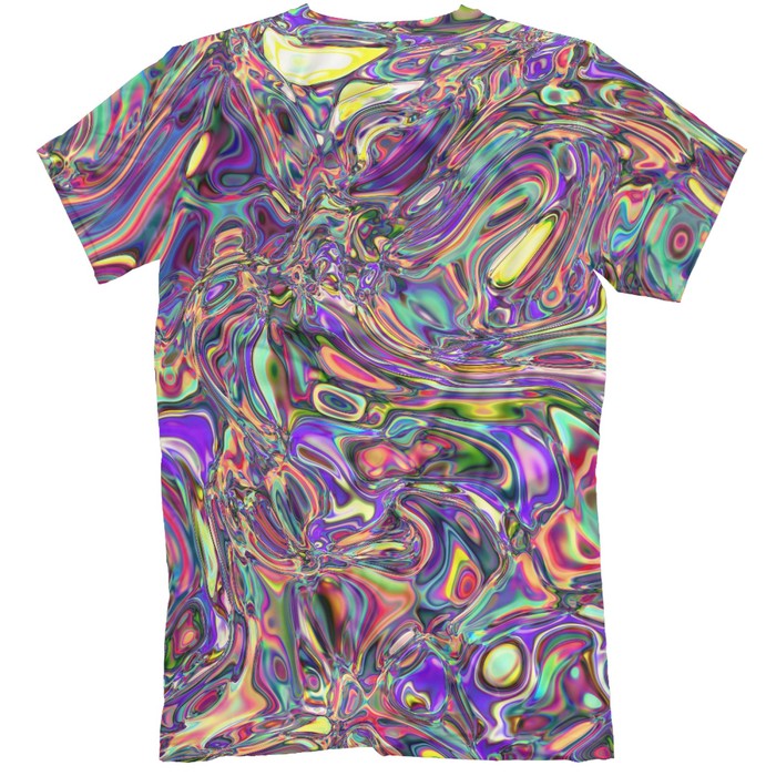 Футболка для мальчика "Нейронная абстракция" , рост 128 см ABS-823164