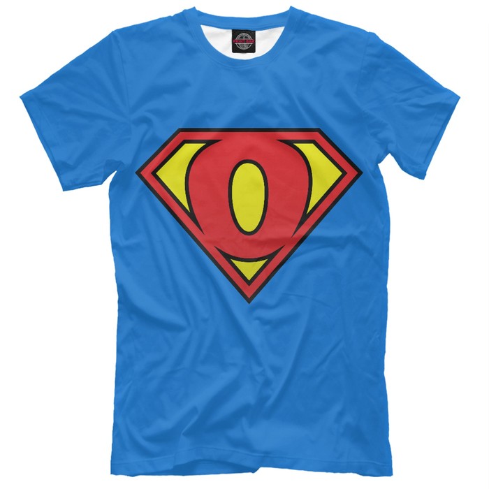 Футболка для мальчика "Супер О" , рост 110 см BKV-268911