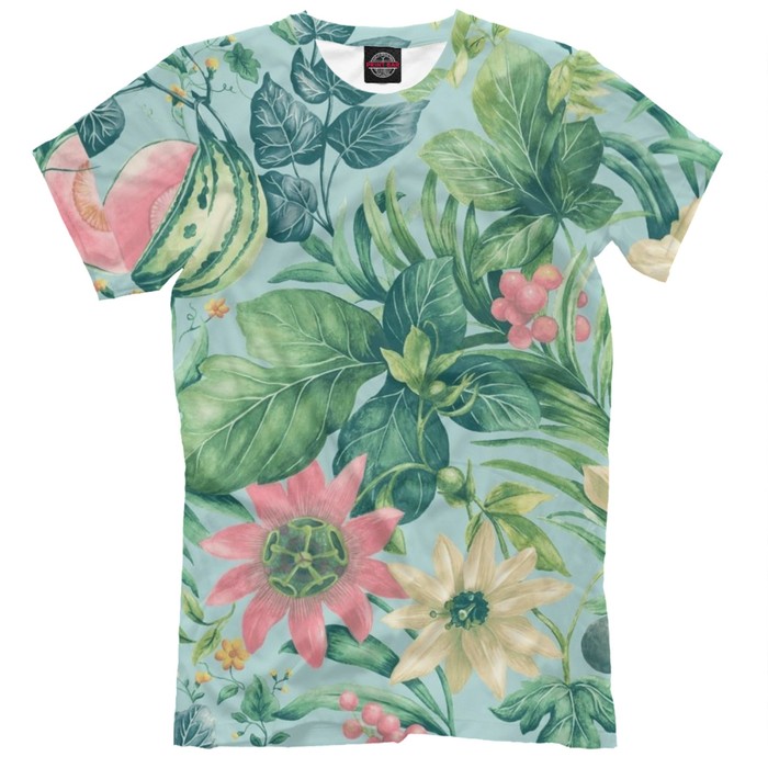 Футболка для мальчика "Тропики" , рост 122 см EDA-745851