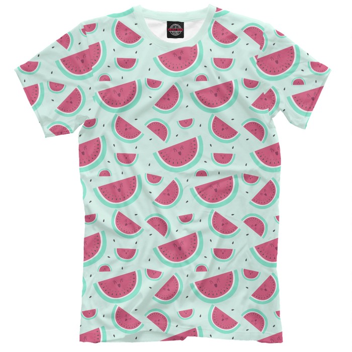 Футболка для мальчика "Арбузы" , рост 158 см EDA-303998