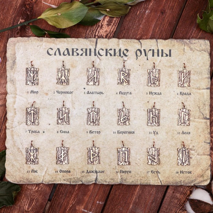 Набор "Славянские руны" 24шт