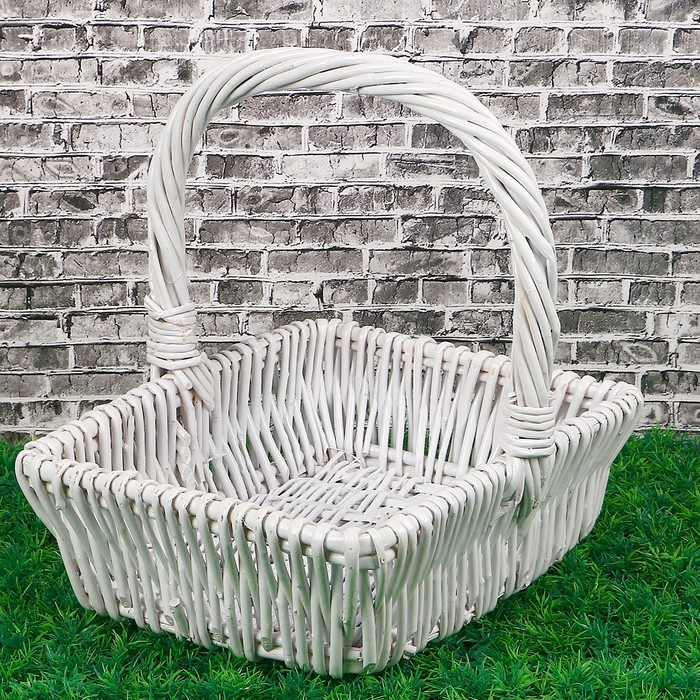 Корзина «Гарант», 35×26×10/34 см, лоза