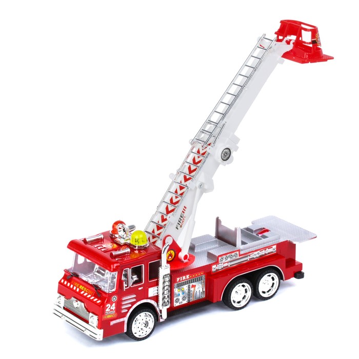 Машина инерционная "Пожарная охрана", с лестницей
