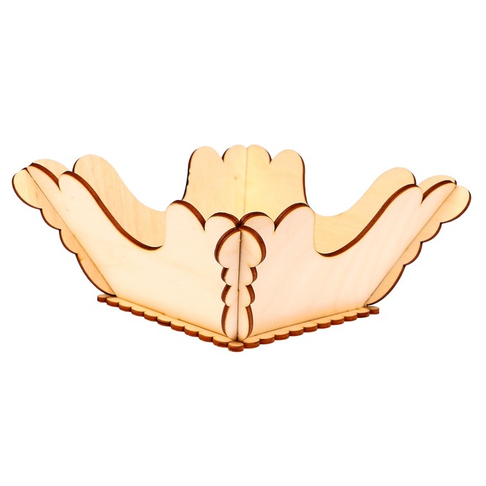 Заготовка для творчества «Конфетница», 16,2х16,2х8,5 см