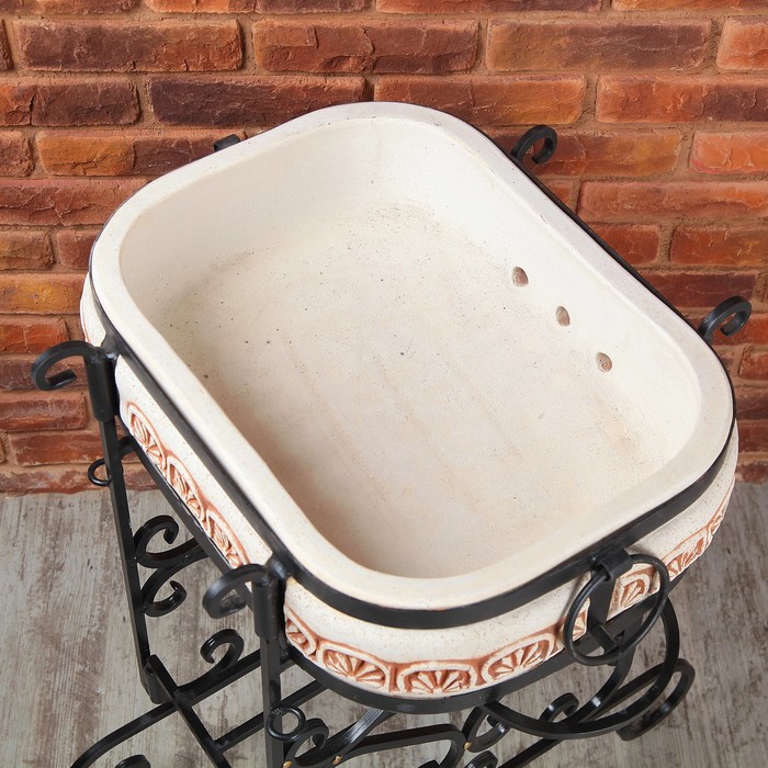 Мангал керамический «Цитрус» малый