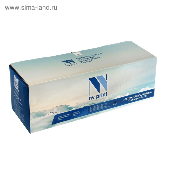 

Картридж NV PRINT CF210X/CE320A/CB540A/Canon 716/731 Black для HP и Canon (2200k), черный