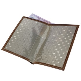 

Обложка для паспорта, цвет коричневый