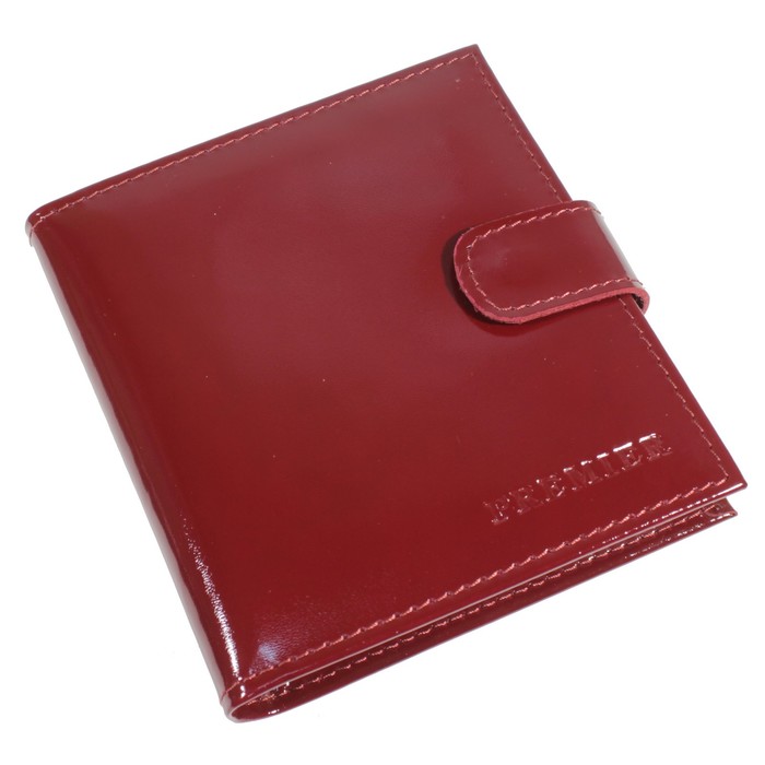 Кредитница (2 ряда), натуральная кожа, 18/36, красный