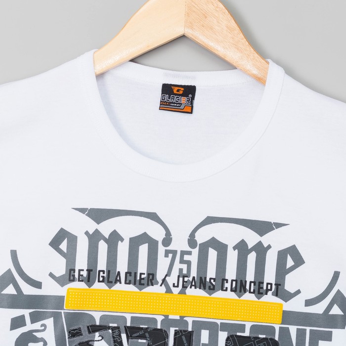 Майка мужская 326 цвет белый, р-р 42-44 (M)