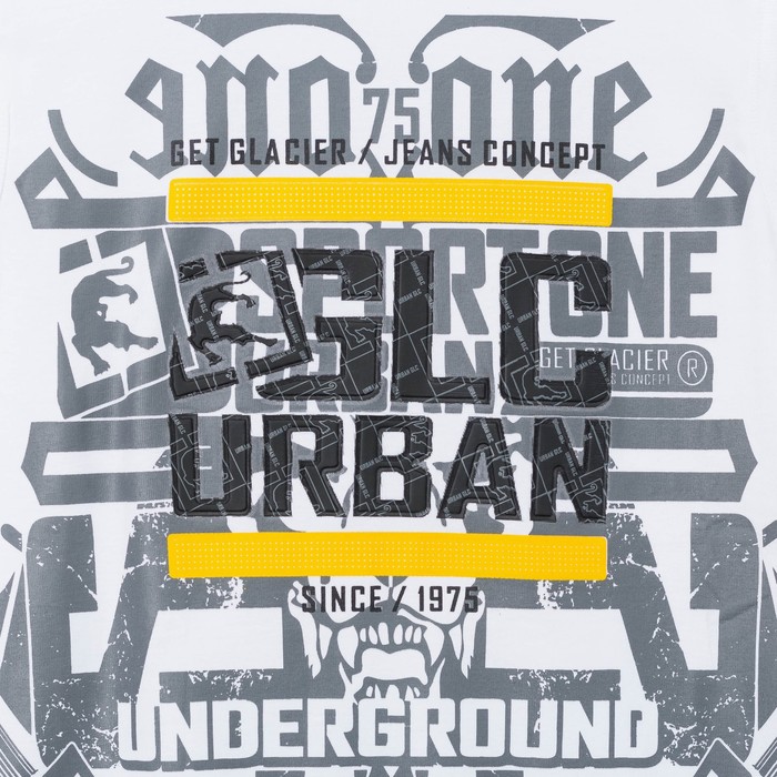 Майка мужская 326 цвет белый, р-р 42-44 (M)