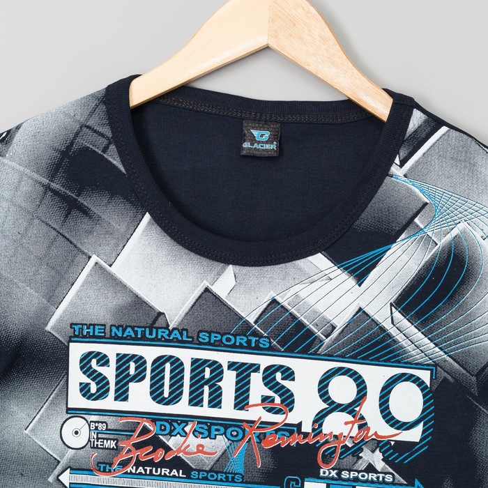 Майка мужская 389 цвет тёмно-синий, р-р 54-56 (3XL)