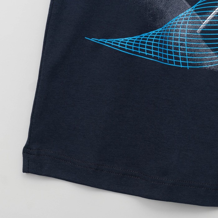 Майка мужская 389 цвет тёмно-синий, р-р 60-62 (6XL)