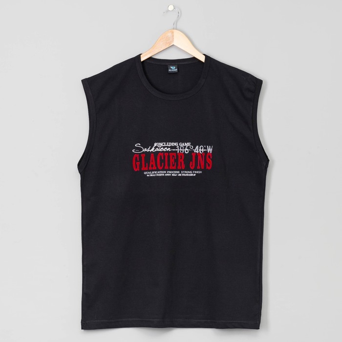 Майка мужская 1011 цвет чёрный, р-р 56-58 (5XL)