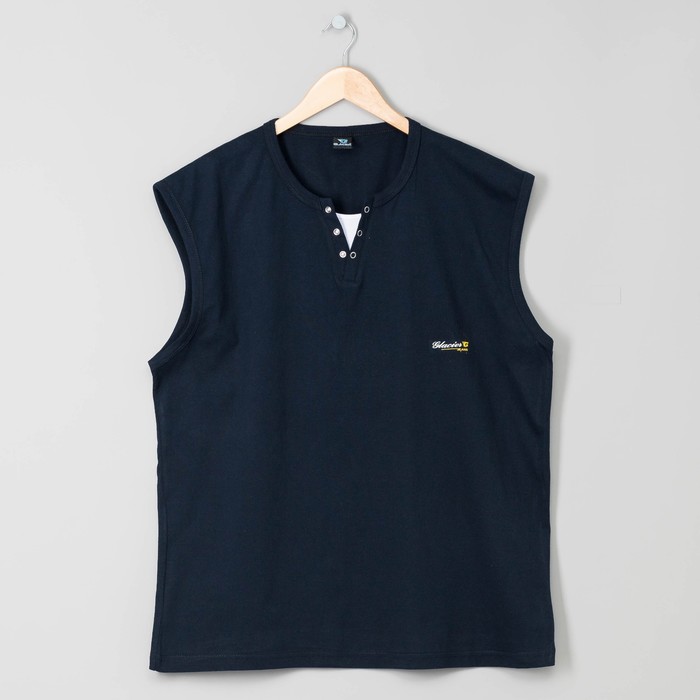 Майка мужская 1014 цвет тёмно-синий, р-р 58-60 (6XL)