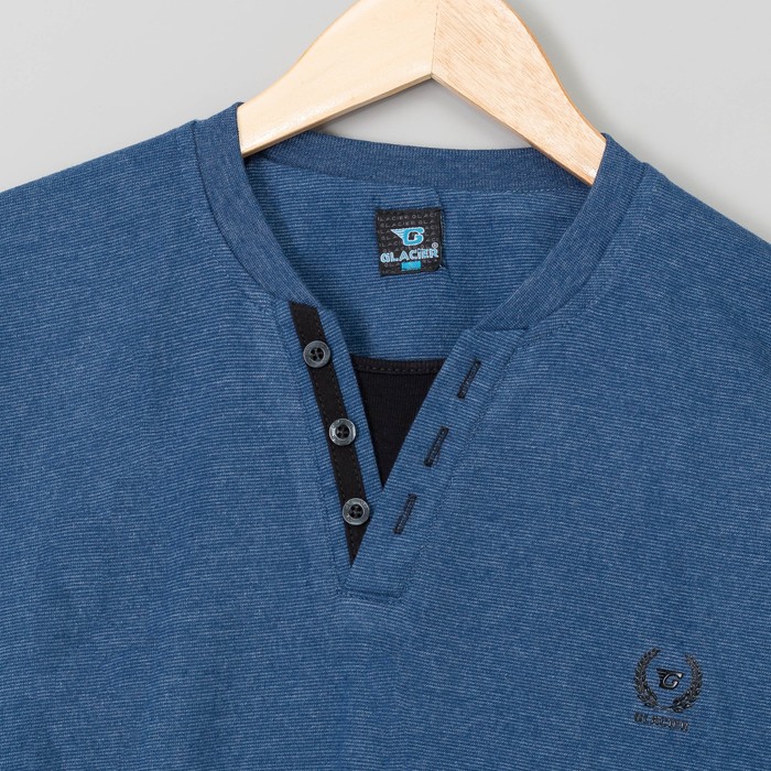 Джемпер мужской 1495 цвет джинс, р-р 44-46 (M)