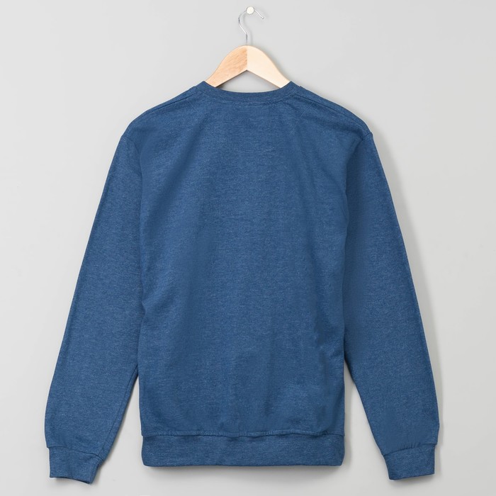 Джемпер мужской 1495 цвет джинс, р-р 44-46 (M)