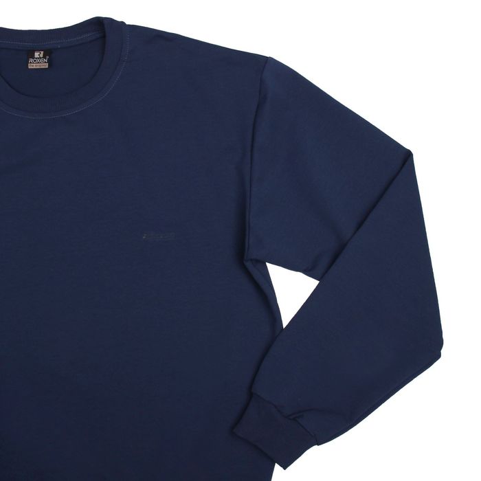 Джемпер-толстовка мужской 3020 цвет джинс, р-р 62-64 (7XL)