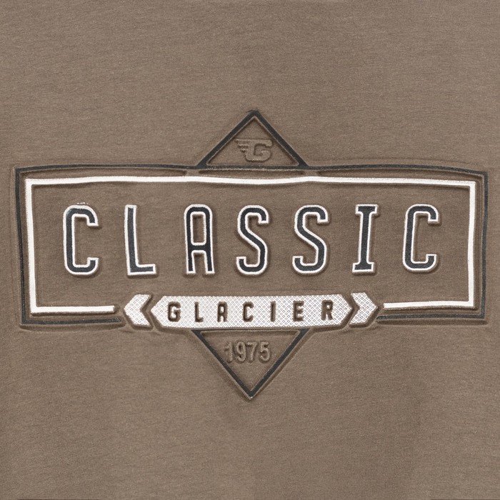 Джемпер-толстовка мужской 3073 цвет хаки, р-р 50-52 (XL)