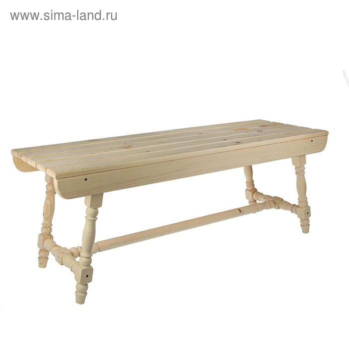 

Лавка к набору "Классика" ХВОЯ, в разобранном виде, 120х40х15см