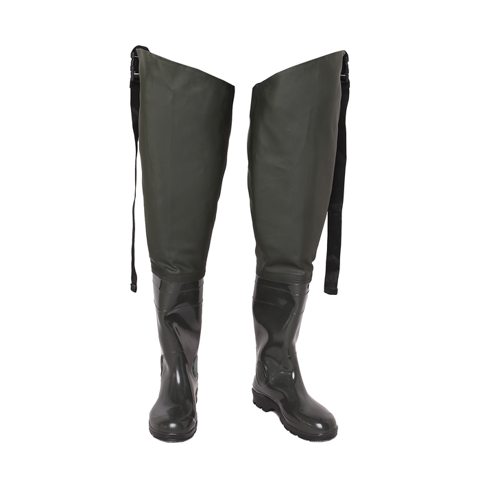 Сапоги болотные "Ривер" Д21-Б ПВХ, цвет олива р. 44/285