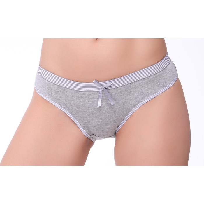 Трусы женские слипы si00289 цвет серый, р-р 44 (S)