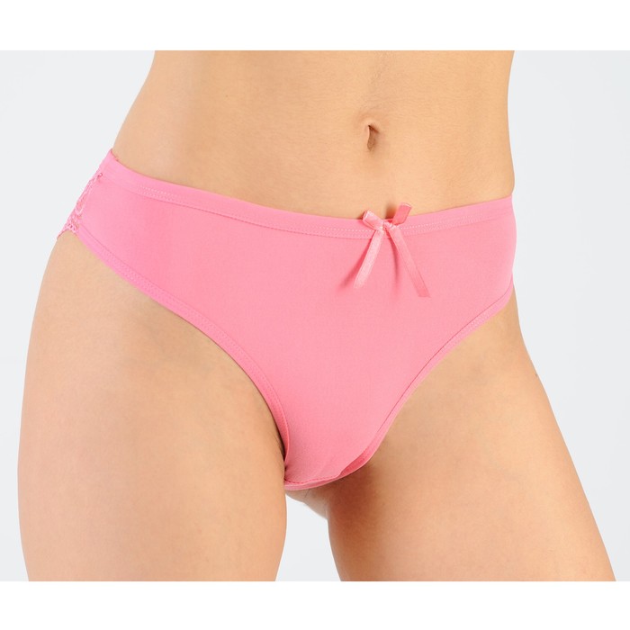 Трусы женские бразилиано si00372 цвет коралловый, р-р 46 (M)