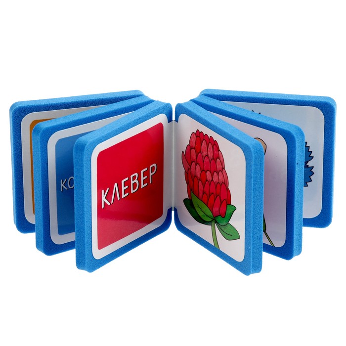 Мини-книжки EVA "Что здесь растёт? На лугу" в индивид.упак.