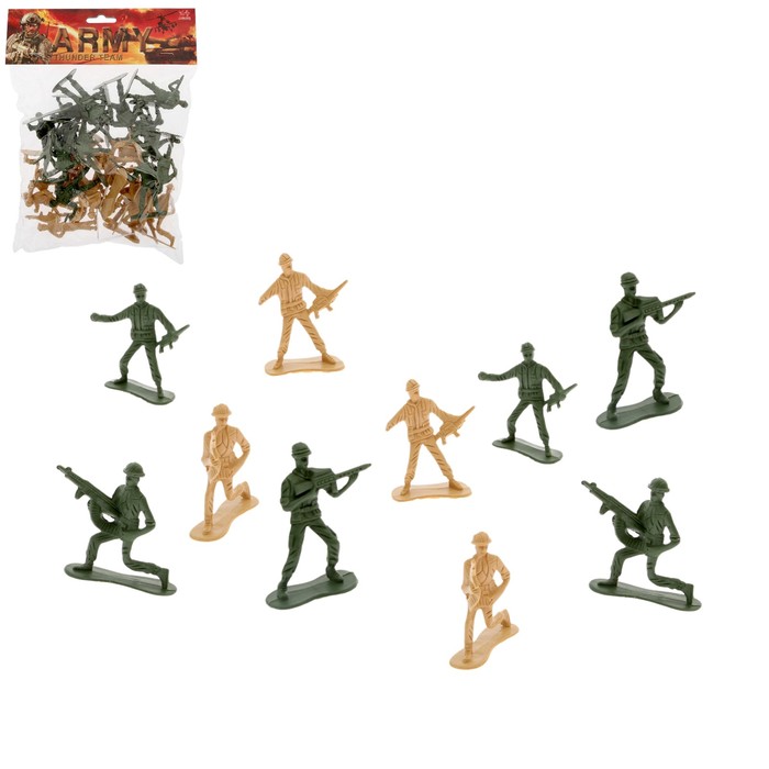 Набор солдатиков "Отряд гром"