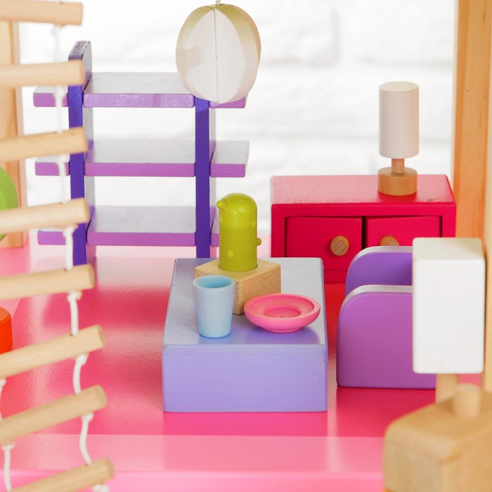 Дом для куколок , мебель в комплекте