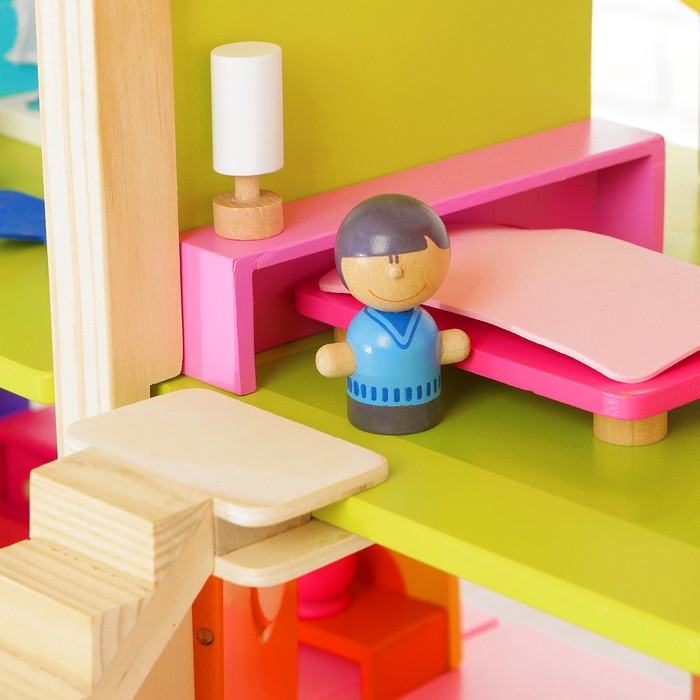 Дом для куколок , мебель в комплекте