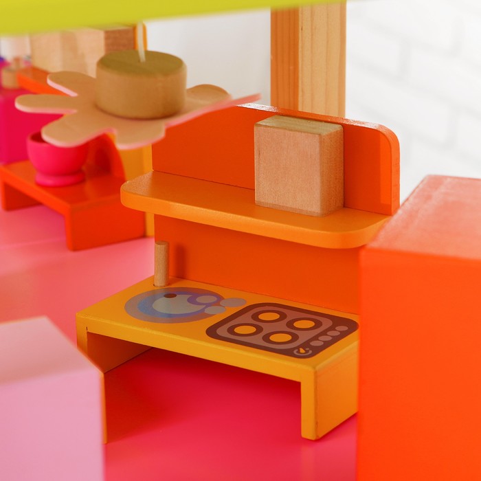 Дом для куколок , мебель в комплекте