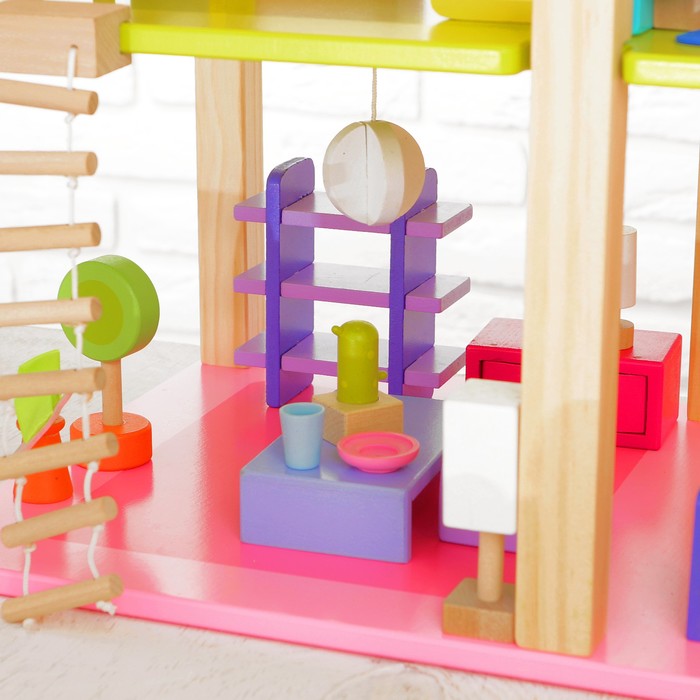 Дом для куколок , мебель в комплекте