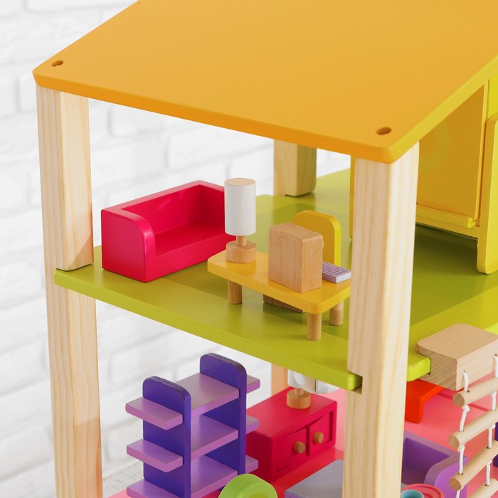 Дом для куколок , мебель в комплекте