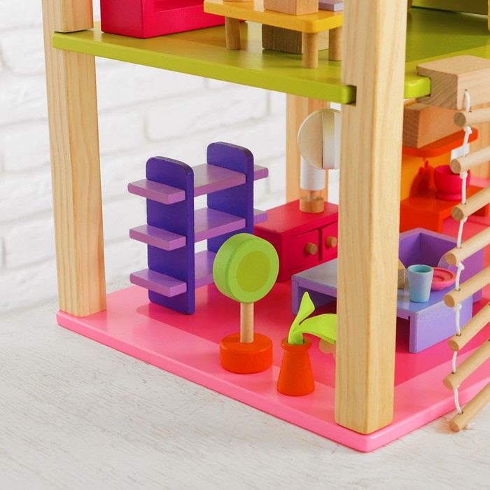 Дом для куколок , мебель в комплекте