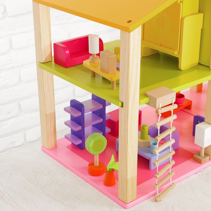 Дом для куколок , мебель в комплекте