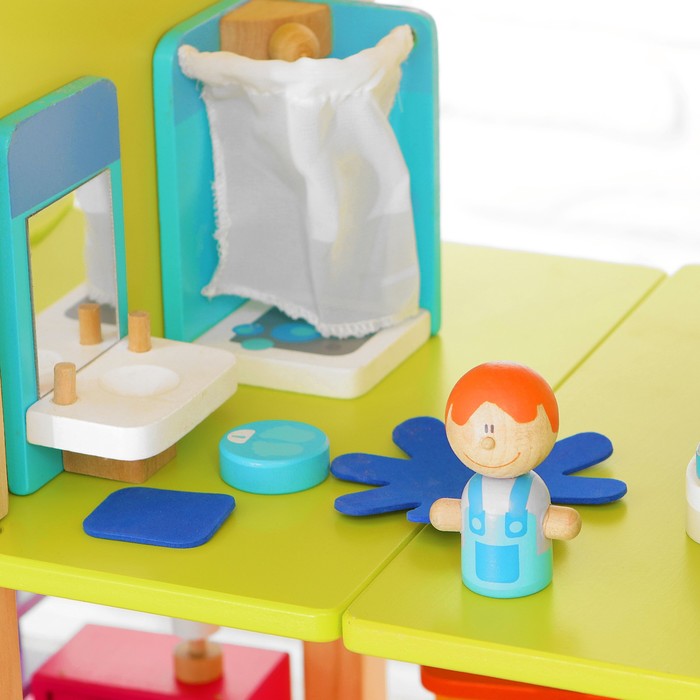 Дом для куколок , мебель в комплекте