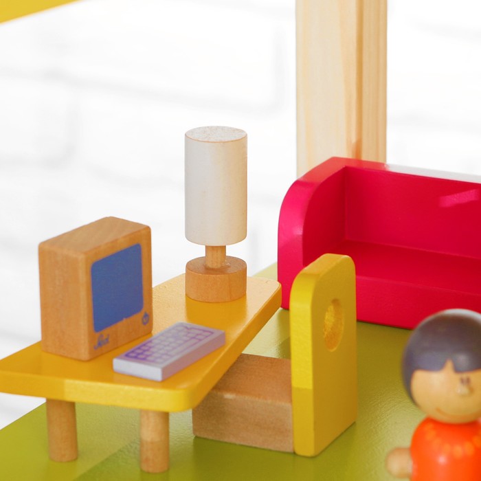 Дом для куколок , мебель в комплекте