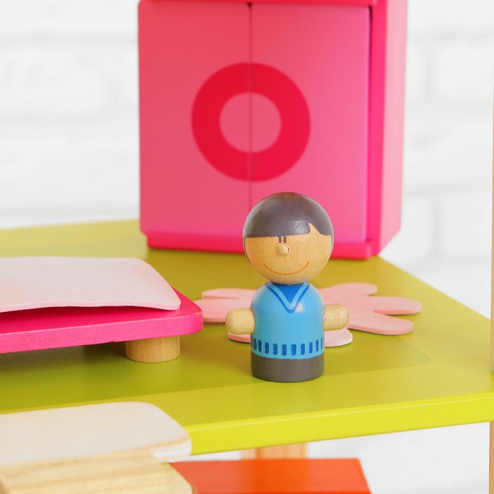 Дом для куколок , мебель в комплекте