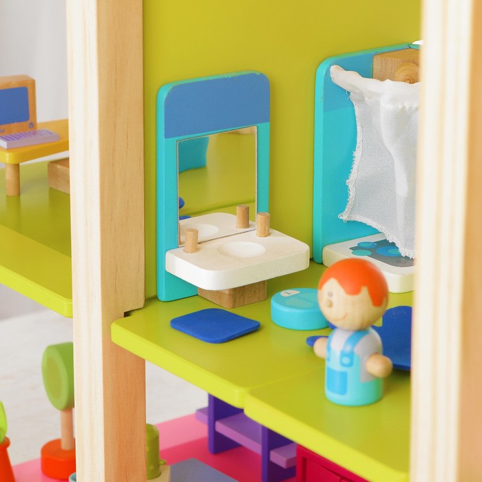 Дом для куколок , мебель в комплекте