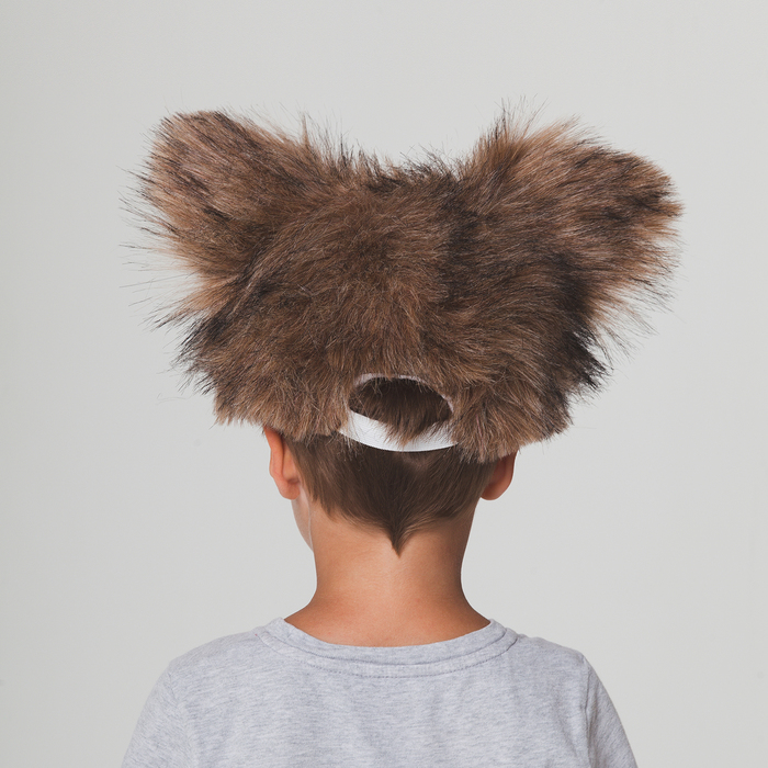 Карнавальная шапка«Кабанчик серый»обхват головы 54-57см