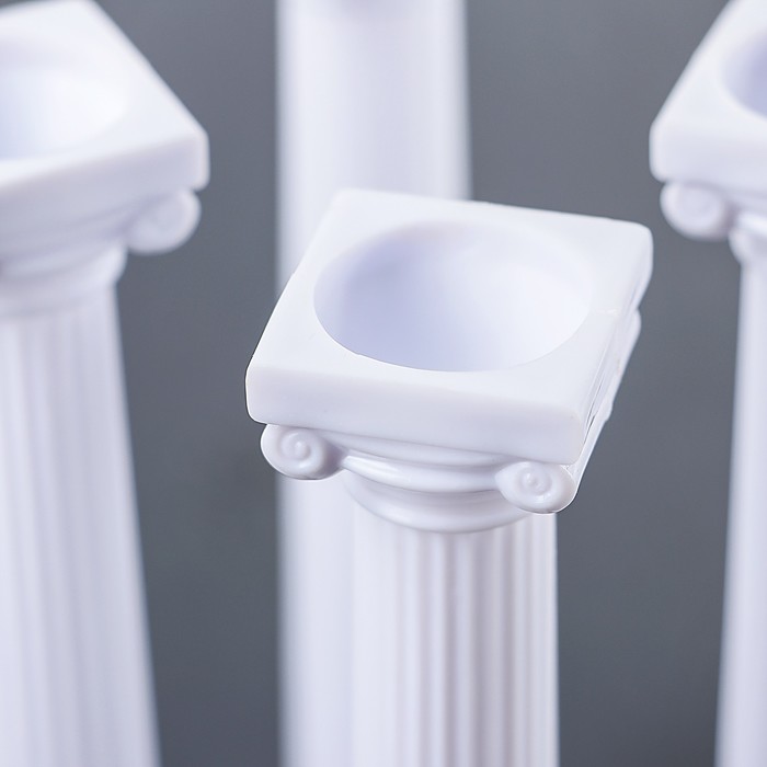 Набор подставок 17 см для разделения уровней торта, 4 шт