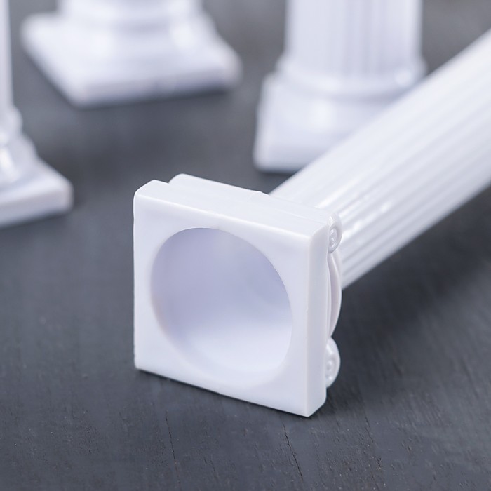 Набор подставок 17 см для разделения уровней торта, 4 шт