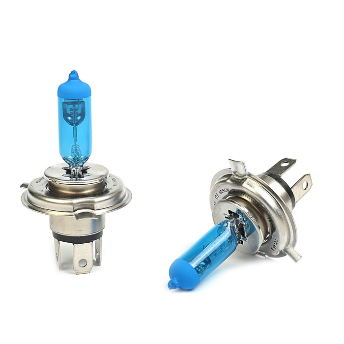 Автолампа PHILIPS Diamond Vision 5000K, H4 (P43t-38), 12 В, 60/55 Вт, 12342 DV S2, 2шт