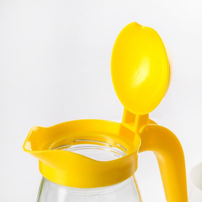 Набор питьевой "Подсолнух": кувшин 1,5 л, 2 стакана 250 мл